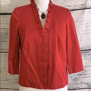 NWT 212 Collection Red Ruffles Jacket